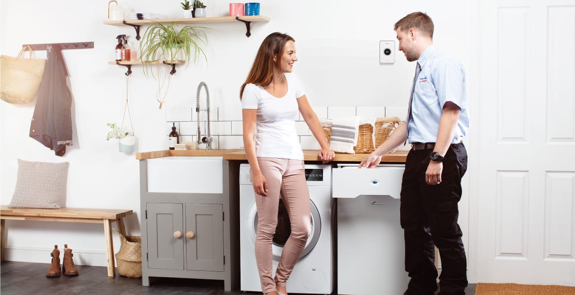 damaged-steel-pipe-in-bathroom-on-grey-background-CM3LR9L How much does it cost to install a new oil boiler