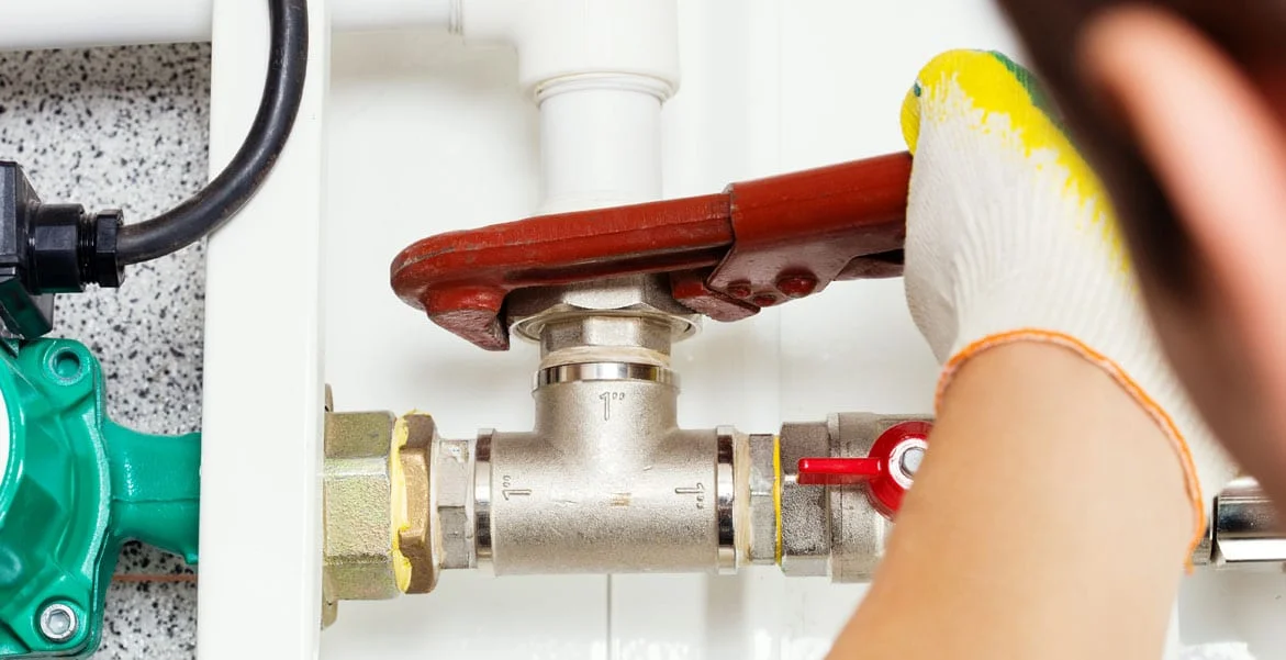 slow leak central heating system